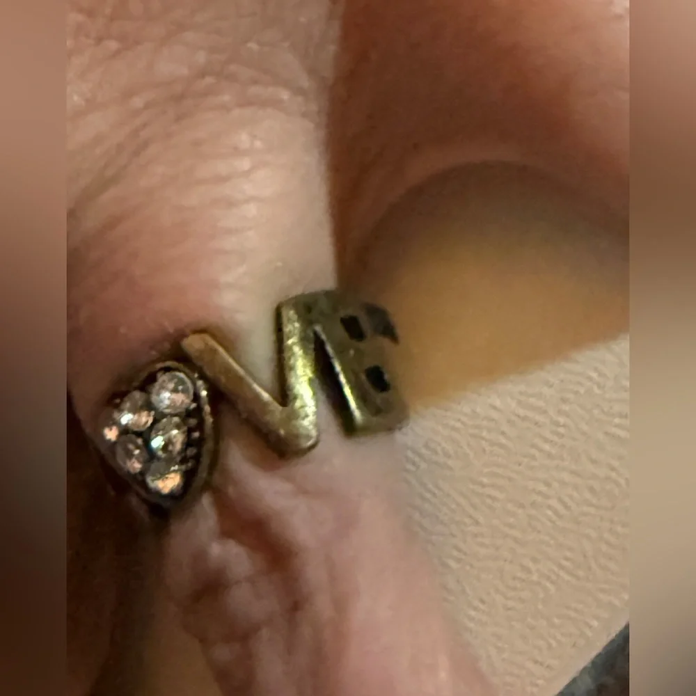 Silver Heart Love Ring NWT